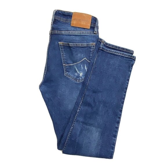 Mens Jacob Cohen Tailored Jeans Handmade Limited 2nd Premium Edition 30X32 622 C